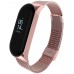 3Chome Metal Strap Compatible with Xiaomi Mi Band 6 / Mi Band 5/ Mi Band 4 / Mi Band 3, Smart Watch Wristbands Replacement Accessories