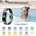 YEGKGO Fitness Tracker for Kids Girls Boys Teens, IP68 Waterproof Activity Tracker with Pedometer Calorie Counter, Heart Rate &amp; Sleep Monitor Fitness Watch, Call &amp; SMS Reminder, Gift for Kids